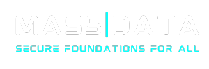 Mass Data (300 x 100 px) - white and teal